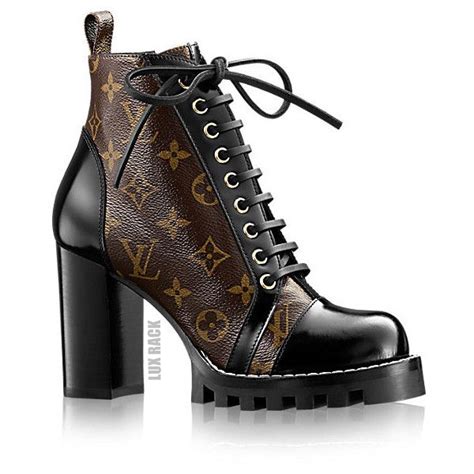 louis vuitton heeled boots